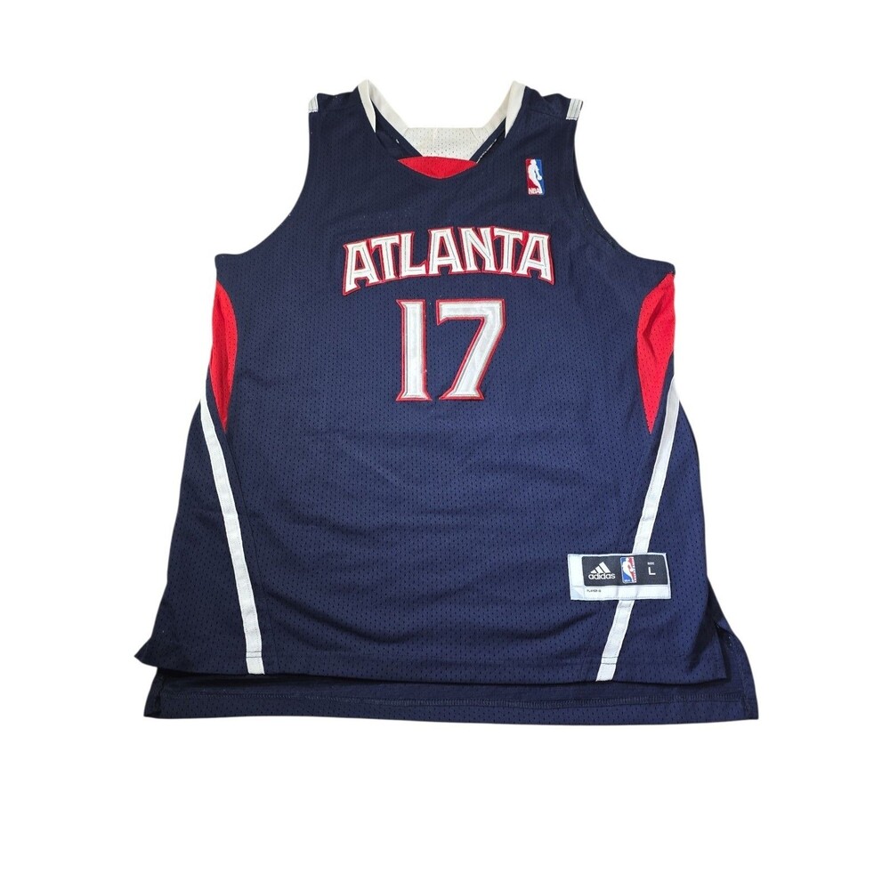 Adidas Atlanta Hawks Dennis Schroder Jersey #17 Authentic Mens Size L NBA Sewn